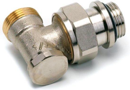 Comap Voetventiel zelfdichtend 1/2 x M22 haaks vernikkeld