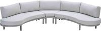 Garden Impressions Potenza aluminium loungeset - taupe - valley sand