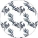 Bonateks Ronde digitaal bedrukte muismat, antislip onderkant, voor kantoor en thuis, diameter: 22 cm