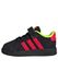 adidas uniseks-baby GRAND COURT 00s SHOES INFANTS, core black/lucid red/lucid lemon, 23 EU