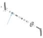 SHIMANO Bb-Mt801 Opbergbak Silver/Black One Size