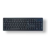 MCL ACK-301W/N Toetsenbord Universeel RF Draadloos AZERTY Frans Zwart