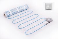 Dynamic Way elektrische vloerverwarmingsmat 225W - 1,5m² met Wifi thermostaat