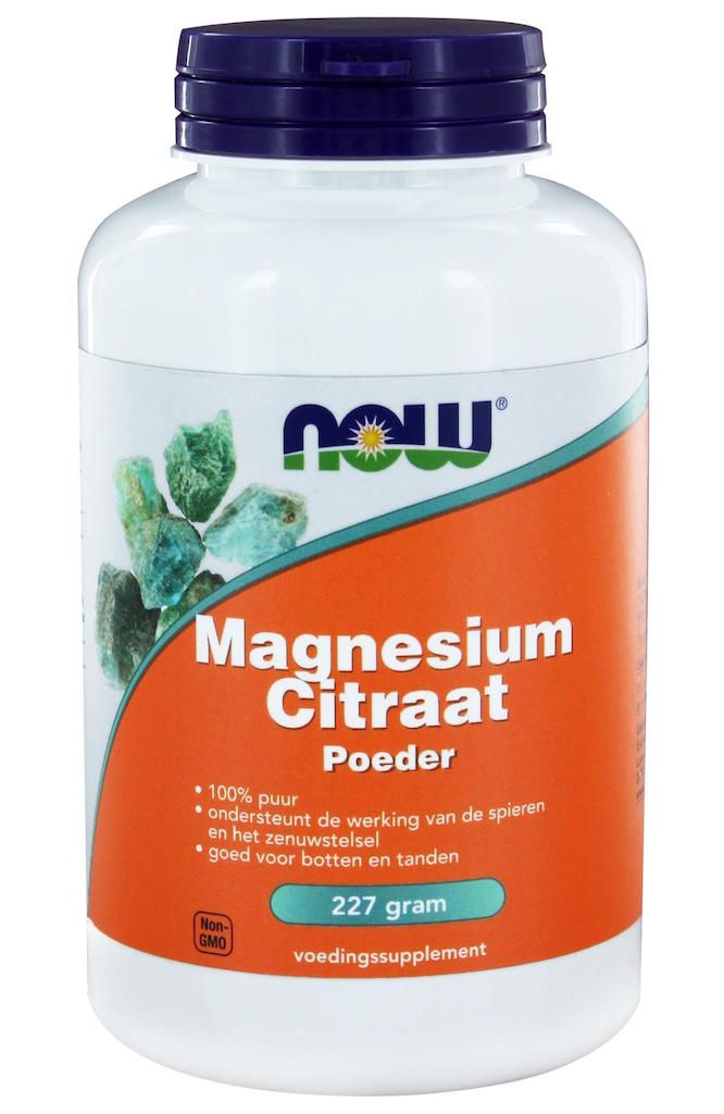 NOW Magnesium Citraat Poeder 227gr