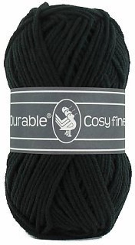 Durable 10 x Cosy Fine Black 325