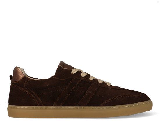 PS Poelman Mila LPSILK-11POE Lage sneakers Vrouwen Bruin / Grijs