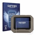 Savvies Screenprotector voor Garmin Xero C2 - Folie Beschermfolie transparant 6 Stuks