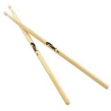 TIGER TDA77-5A drumstokken met houten punt - Hickory - 5A