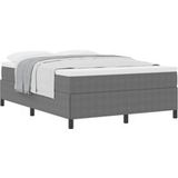 Maison Exclusive - Boxspringbed, gris clair, 160 x 200 cm, revêtement en cordura