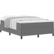 Maison Exclusive - Boxspringbed, gris clair, 160 x 200 cm, revêtement en cordura