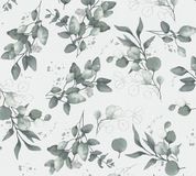 A.S. Création EUCALYPTUS TAKKEN BEHANG | Engelse Style - Wit Groen Zilver