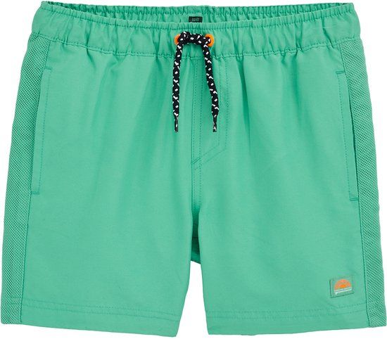 WE Fashion Jongens zwembroek Turquoise Effen