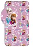 4KidsOnly Disney Frozen Hoeslaken Shine - Eenpersoons - 90 x 200 cm - Katoen
