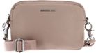 MANDARINA DUCK Mellow Leather Crossbody Camera Bag Warm Taupe
