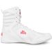 Lonsdale HESKIN boksschoenen, uniseks, wit/rood, 43 EU