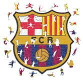 Barcelona Puzzel en bois avec le logo de Barcelona, 250 pièces, niveau de difficulté M, produit durable