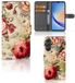 B2Ctelecom Book Case voor Samsung Galaxy A24 4G Bloemen