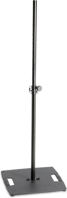 Gravity LS 331 B - Lichtstatief, vierkante stalen voet - zwart