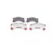 BOSCH Kit de plaquettes de frein, frein à disque 0 986 494 757
