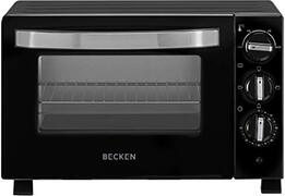 Becken Mini-oven, 20 liter, staal, zwart