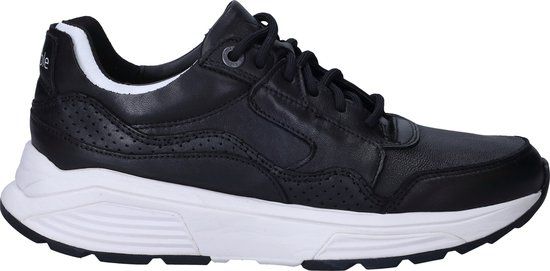 Xsensible Golden Gate Lady Black - Dames Veterschoenen - Maat 39