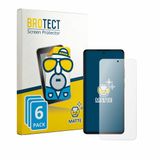 BROTECT - Screenprotector voor General Mobile Fenix II Pro - Folie Beschermfolie matte 6 Stuks