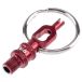 By,schulz adaptateur de valve "v.5" valve sv/dv vers av rouge