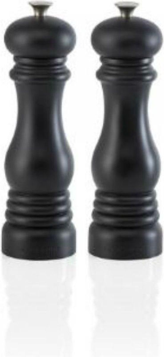 Le Creuset Zout en Pepermolen Mat Zwart 21cm