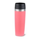 Emsa Travel Mug Classic 0,5 liter, roestvrij staal, 100% dicht N2023950 | Nieuwe comfort-schroefsluiting, 6 uur warm en 12 uur koud, 360° drinkopening