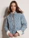 Apricot Gewatteerd katoenen denim jasje