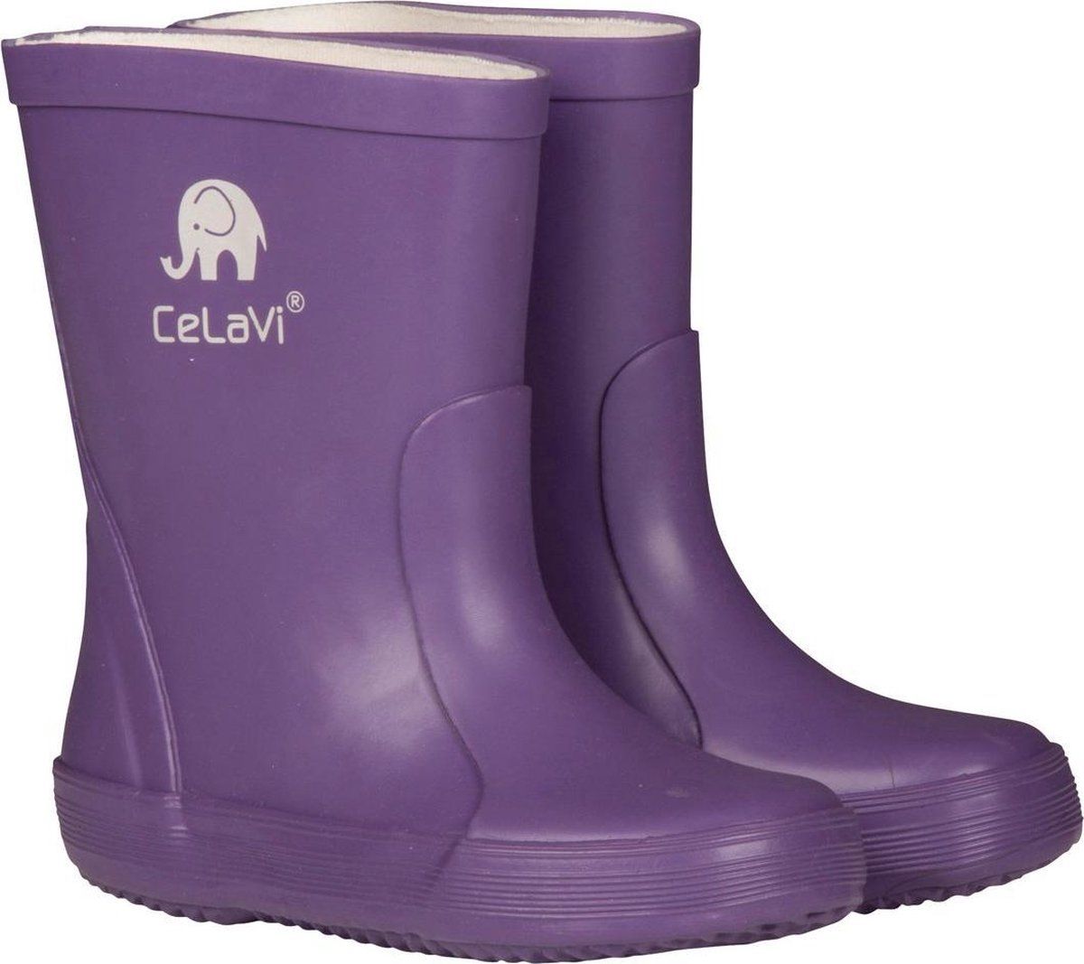 CELAVI regenlaarzen Wellies junior rubber lichtblauw - 5714625215576