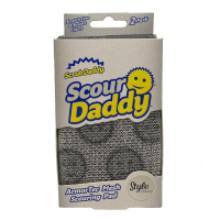 Scrub Daddy Scrub Daddy | Scour Daddy spons grijs Style Collection (2 stuks)