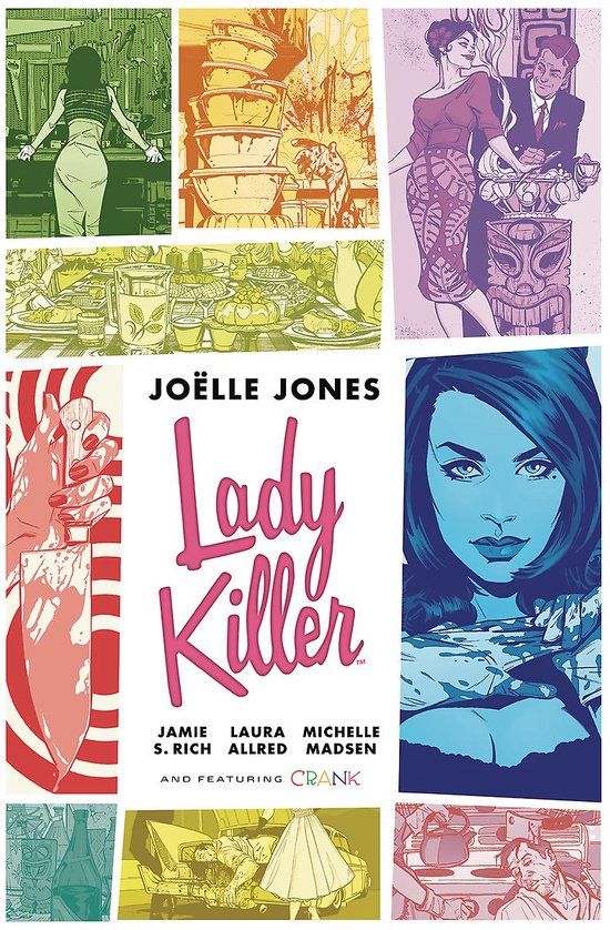 Lady Killer Library Edition (Hardcover) - Jamie Rich, Joelle Jones (Illustrator) - Dark Horse Comics,U.S.