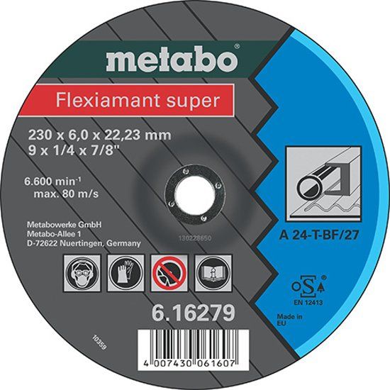 Metabo Afbraamschijf Flexiamant Super 230x6mm staal