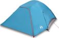 vidaXL - Tunneltent - 6-persoons - Polyester - Blauw