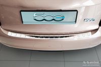 RVS Avisa RVS Achterbumperprotector passend voor Fiat 500e Berlina, 3+1 & Cabrio 2020- 'Ribs'
