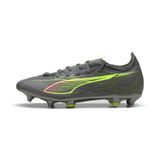 PUMA ULTRA 5 MATCH MxSG voetbalschoenen, Geel/Zilver, Maat 45