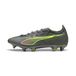 PUMA ULTRA 5 MATCH MxSG voetbalschoenen, Geel/Zilver, Maat 45