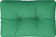 vidaXL - Palletkussen - 60x40x12 cm - stof - groen