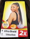 X-Pression Ultra Braid Pre-Stretched 117 cm T3/OM Natural Blonde