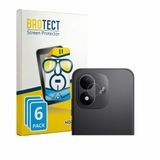 BROTECT - Screenprotector voor Xiaomi Redmi Note 17 (ALLEEN Camera Lens) - Folie Beschermfolie transparant 6 Stuks