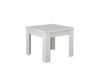 Table extensible 6-8 personnes 90/180 cm effet bois blanc mélèze