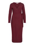 VILA VIRAFFI L/S MIDI WRAP DRESS/IS/KA Dames Mini jurken L Winetasting