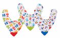 Nuby ID4290 Bandana slabbetje met bijtring, gesorteerd