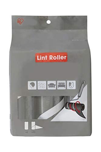 IRIS OHYAMA - Set van 6 reserverollen voor pluisrol CCNB-RN - Lint Roller Spare CCNS-6RN - ø 5,5 cm x H 16 cm