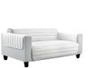Elegant Datex CdelBianco1P Bankovertrek, dubbelzijdig, microvezel, hypoallergeen, mijtdicht, meerkleurig (wit/wit), 1-zits