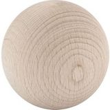 Gedotec Boule en bois de hêtre non percée, Ø 20 mm