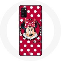 Maniacase Etui voor Samsung Galaxy S20 plus Minnie Mouse Cartoon Red