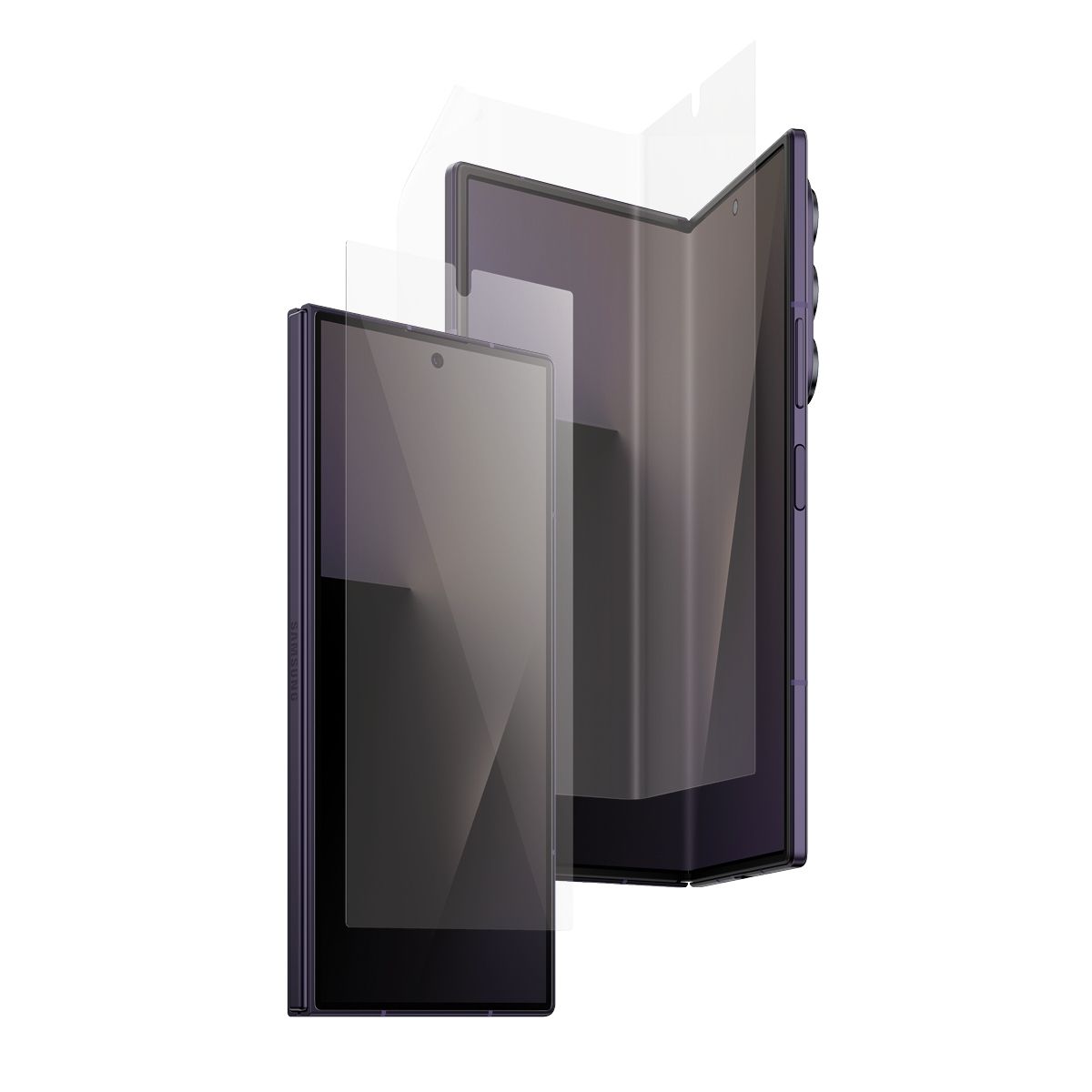 PanzerGlass Sub Screen Protector & Main Film Screen Protector Samsung Galaxy Z Fold8 Ultra Transparant