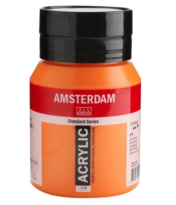 Amsterdam Standard Series Acrylverf 500 ml Azo-Oranje 276